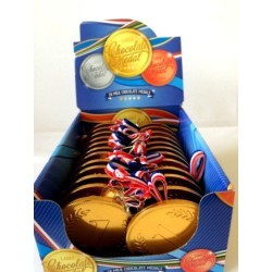- Online Chocolade Medailles doos met 24 stuks open ...